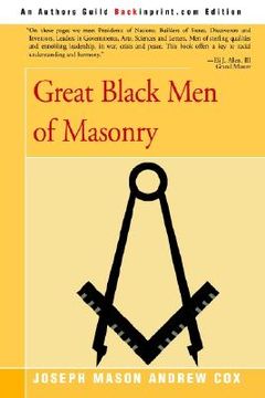 portada great black men of masonry (en Inglés)