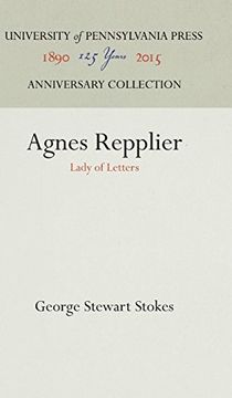 portada Agnes Repplier: Lady of Letters (en Inglés)