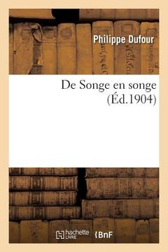 portada de Songe En Songe (en Francés)