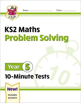 portada New ks2 Maths 10-Minute Tests: Problem Solving - Year 5 (en Inglés)