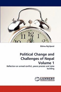 portada political change and challenges of nepal volume 1 (en Inglés)