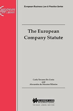portada the european company statute (in English)