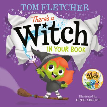 portada There's a Witch in Your Book: An Interactive Book for Kids and Toddlers (en Inglés)