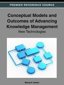 portada conceptual models and outcomes of advancing knowledge management (en Inglés)