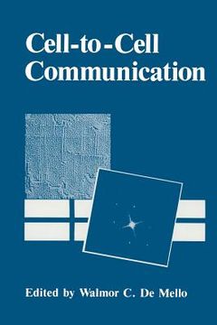 portada Cell-To-Cell Communication (en Inglés)
