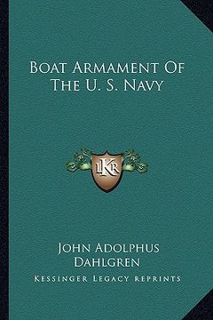 portada boat armament of the u. s. navy (en Inglés)