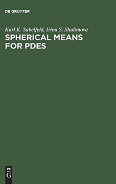 portada Spherical Means for Pdes (en Inglés)