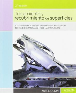 portada Tratamiento y Recubrimiento de Superficies 2. ª Edición (in Spanish)