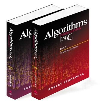 portada Algorithms in c, Parts 1-5 (Bundle): Fundamentals, Data Structures, Sorting, Searching, and Graph Algorithms: Fundermentals, Data Structures, Sorting, Searching, and Graph Algorithms (en Inglés)