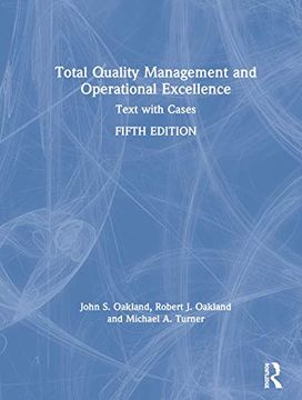 portada Total Quality Management and Operational Excellence: Text With Cases (en Inglés)
