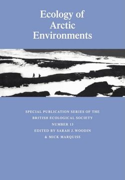 portada Ecology of Arctic Environments: 13Th Special Symposium of the British Ecological Society (Symposia of the British Ecological Society) (en Inglés)