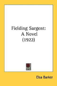 portada fielding sargent: a novel (1922) (en Inglés)