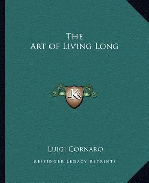 portada the art of living long (en Inglés)