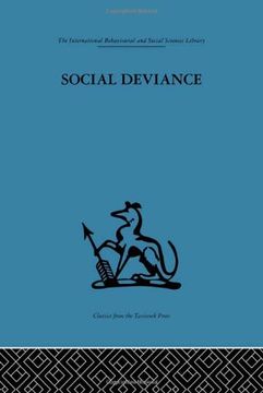 portada Social Deviance: Social Policy, Action and Research (International Behavioural and Social Sciences, Classics From the Tavistock Press)