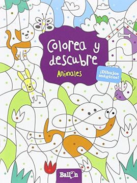 portada Colorea y Descubre - Animales (in Spanish)