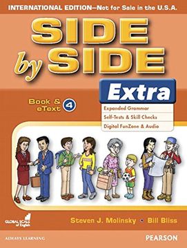 portada Side by Side Extra Book & Etext 4 (International) (in English)