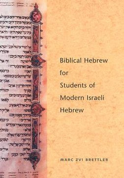 portada biblical hebrew for students of modern israeli hebrew (in English)