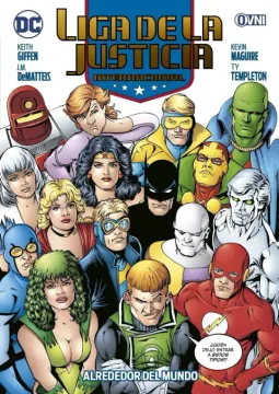 portada Liga de la Justicia Internacional Alrededor del Mundo
