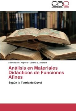 portada Análisis en Materiales Didácticos de Funciones Afines: Según la Teoría de Duval