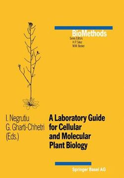 portada a laboratory guide for cellular and molecular plant biology (en Inglés)