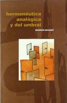 portada Hermenéutica analógica y del umbral (in Spanish)