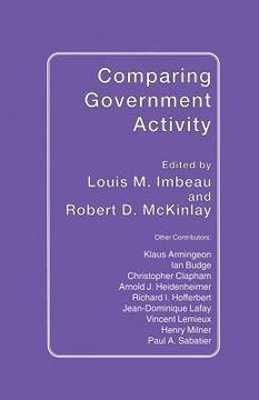 portada Comparing Government Activity (en Inglés)