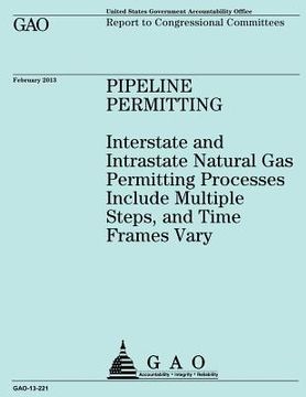 portada Report to Congressional Committees Pipeline Permitting (en Inglés)