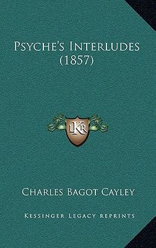 portada psyche's interludes (1857) (en Inglés)