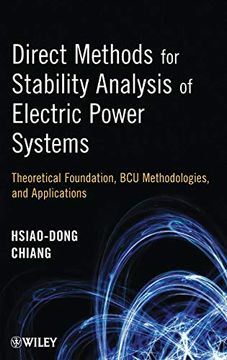 portada Direct Methods for Stability Analysis of Electric Power Systems: Theoretical Foundation, bcu Methodologies, and Applications (en Inglés)