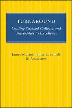 portada turnaround: leading stressed colleges and universities to excellence (en Inglés)