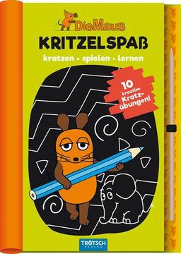 portada Trötsch die Maus Kritzelspaß Kratzbuch (in German)