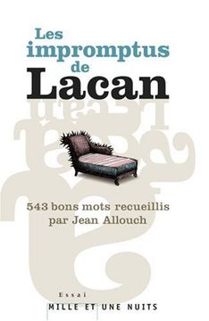 portada 543 impromptus de Jacques Lacan (Essai)