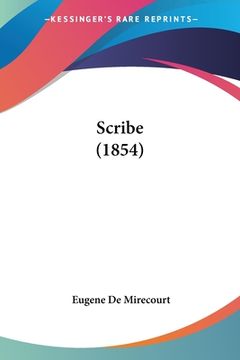 portada Scribe (1854) (en Francés)