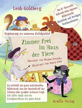 portada Zimmer Frei im Haus der Tiere - Bilderbuch-Kreativset: Schreib Dein Eigenes Bilderbuch (en Alemán)