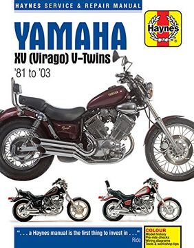 portada Yamaha XV Virago Service and Repair Manual (Haynes Service & Repair Manual)
