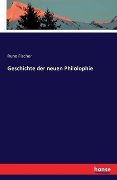 portada Geschichte Der Neuen Philolophie (German Edition)