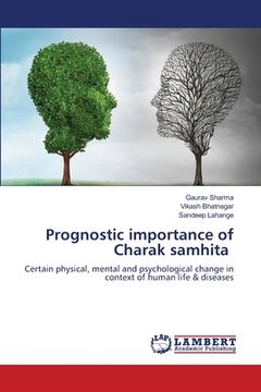 portada Prognostic importance of Charak samhita (en Inglés)
