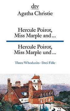 portada Hercule Poirot, Miss Marple And. 3 Whodunnits / Drei Fã¤Lle (en Inglés)