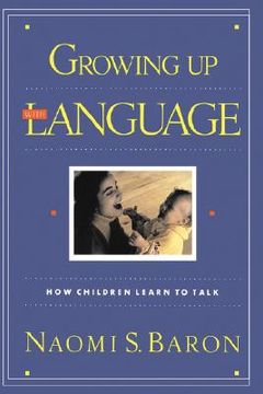 portada growing up with language (en Inglés)