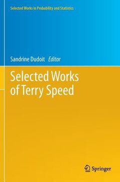 portada selected works of terry speed (en Inglés)