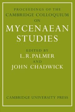 portada Proceedings of the Cambridge Colloquium on Mycenaean Studies (en Inglés)