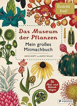 portada Das Museum der Pflanzen. Mein Mitmachbuch: Eintritt Frei! (en Alemán)