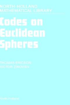 portada codes on euclidean spheres (en Inglés)