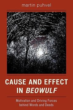 portada cause and effect in beowulf: motivation and driving forces behind words and deeds (en Inglés)