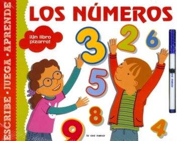 portada Los números: ¡Un libro pizarra! (Luna de papel) (in Spanish)