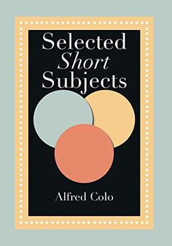 portada Selected Short Subjects (en Inglés)