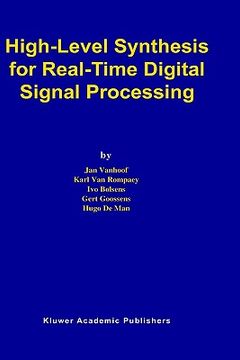 portada high-level synthesis for real-time digital signal processing: the cathedral-ii silicon compiler