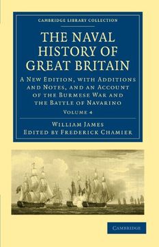 portada The Naval History of Great Britain 6 Volume Set: The Naval History of Great Britain - Volume 4 (Cambridge Library Collection - Naval and Military History) (en Inglés)