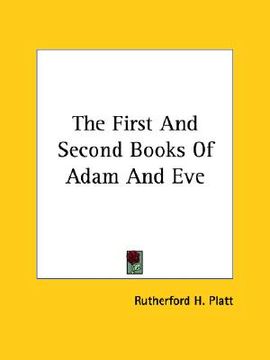 portada the first and second books of adam and eve (en Inglés)