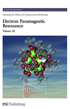 portada Electron Paramagnetic Resonance: Volume 20 (Specialist Periodical Reports) 